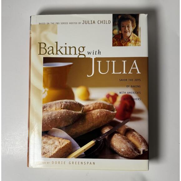 Baking With Julia Dorie Greenspan 1996 First Edition Hardcover Julia Child - Picture 1 of 10